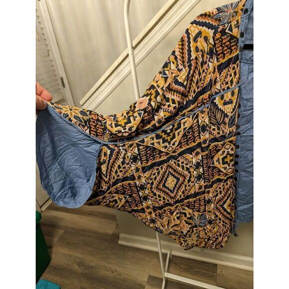 Ariat Multi Color Women's Social Kimono Top Women's One Size - Picture 5 of 11